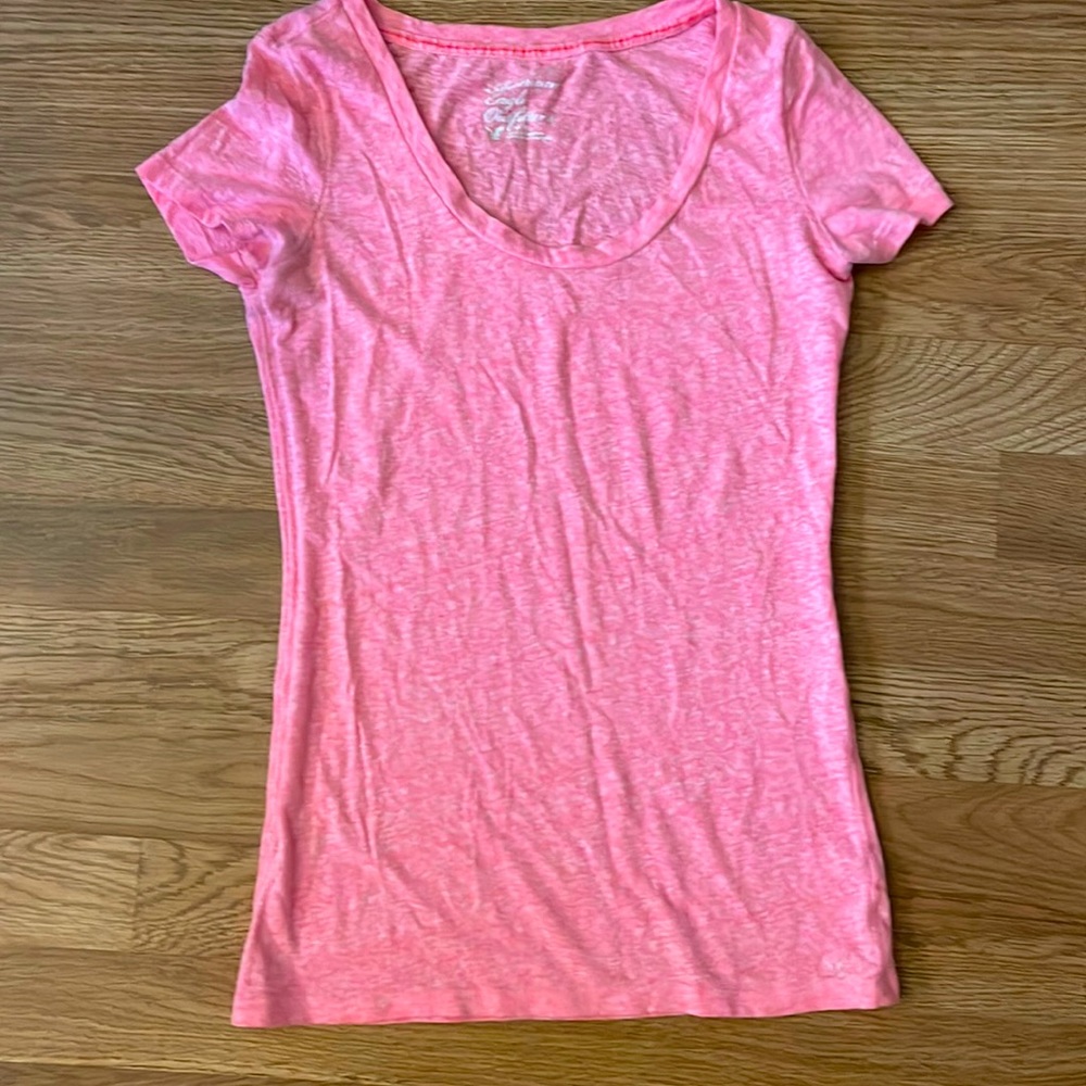 American Eagle Outfitters Women's Scoop Neck Tee Shirt